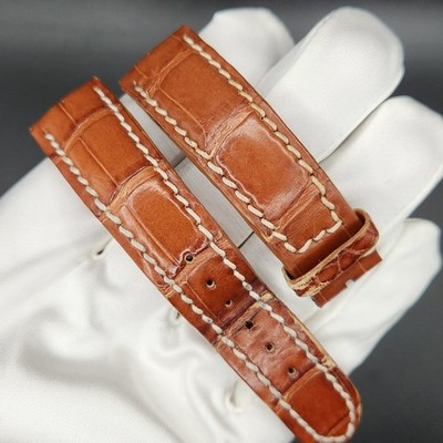 Breitling Brown Alligator Leather Strap 20mm - 18mm