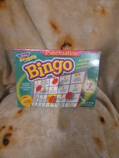 Punctuation Bingo Board Game Learning Reading Language Skills Fun Kids Gift NEW