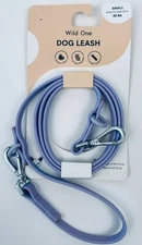 Wild One Adjustable Dog Leash - Small for up to 30 lbs Lilac