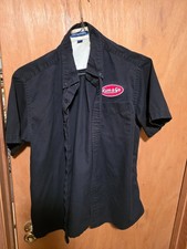 Kum & Go Employee Black Button Down Uniform S...