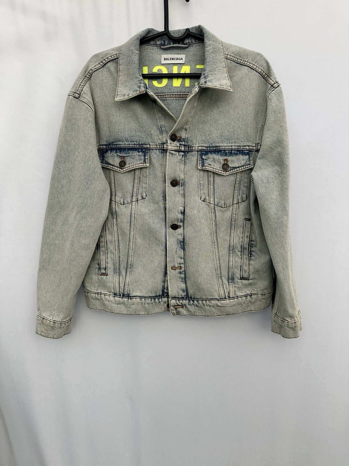 Giacca di jeans Balenciaga taglia 34