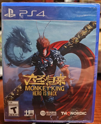 Monkey King Hero Is Back PS4 (Sony PlayStation 4) Brand New Sealed