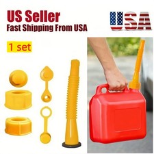 Replacement Gas Can Spout Nozzle Vent Kit for Plastic Gas Cans Old Style Cap