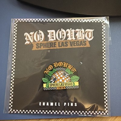 No Doubt 2026 Enamel Pin - Tragic Kingdom Flies (2'' x 1.5'') Sphere, Las Vegas  