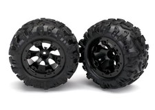 Traxxas 7277 - Canyon At Tires Geode Beadlock Style Wheels Black Summit 2