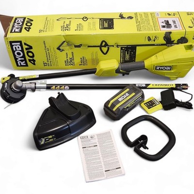 RYOBI 40V 15 In. Expand-It Cordless String Trimmer - Foto 4