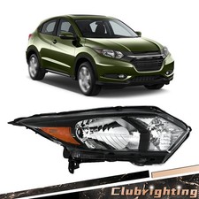 For Honda HRV 2016 2017 2018 Headlights Headlamps Assy Right Side Black Halogen