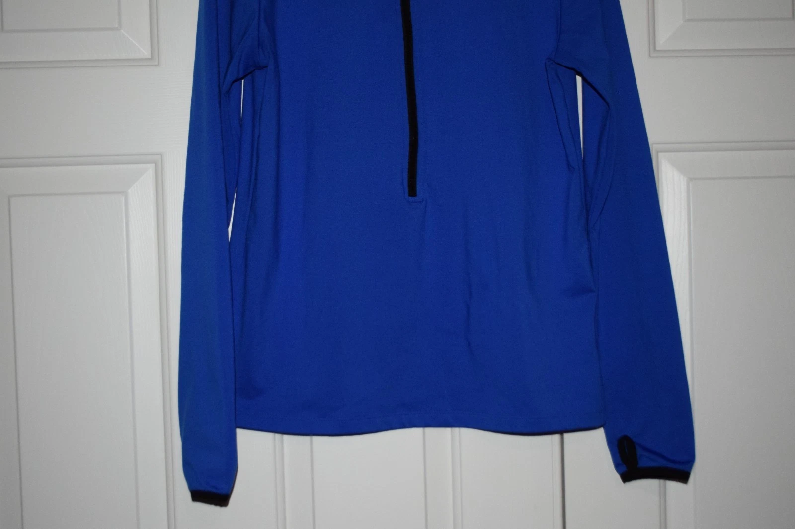 UNDERCOVER Maglione Victoria's Secret ROSA Ultimate taglia L blu royal 1 2 zip interno animale