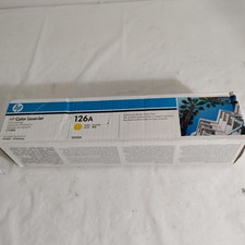 Geniune OEM HP 126A CE312A LaserJet Yellow Toner Cartridge New Sealed