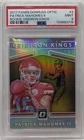 2017 Panini Donruss Optic Patrick Mahomes II Rookie Gridiron Kings PSA 9 #2