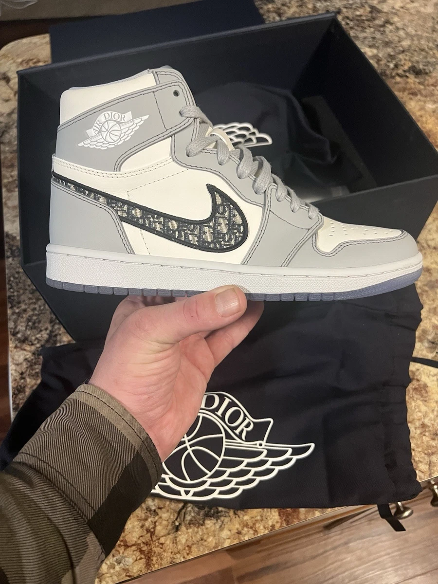 Jordan 1 x Dior High Gray | eBay