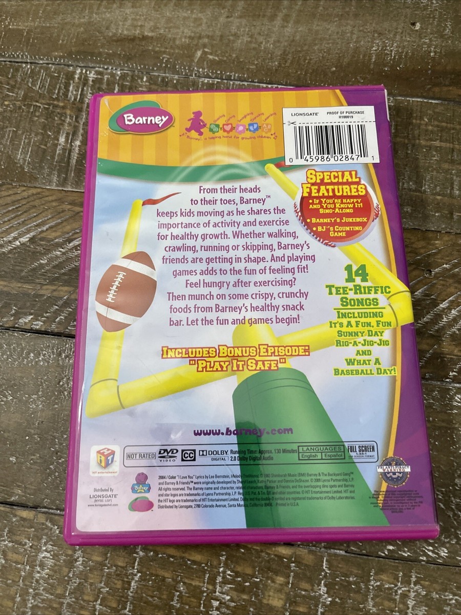 Barney's Ready Set Play DVD | eBay