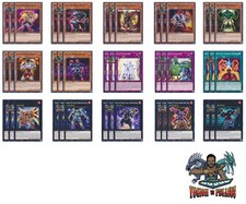 Yugioh! Battlin' Boxer Headgeared Lead Yoke Switchitter Deck LD10 1st Ed NM