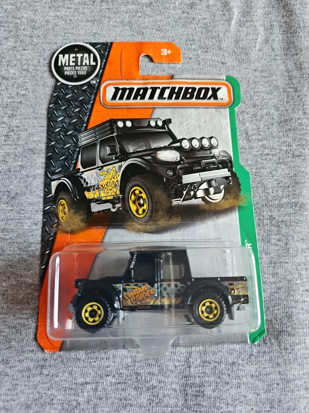 2016 Matchbox SWAMP RAIDER Black 112/125 GREAT CARD Explorers
