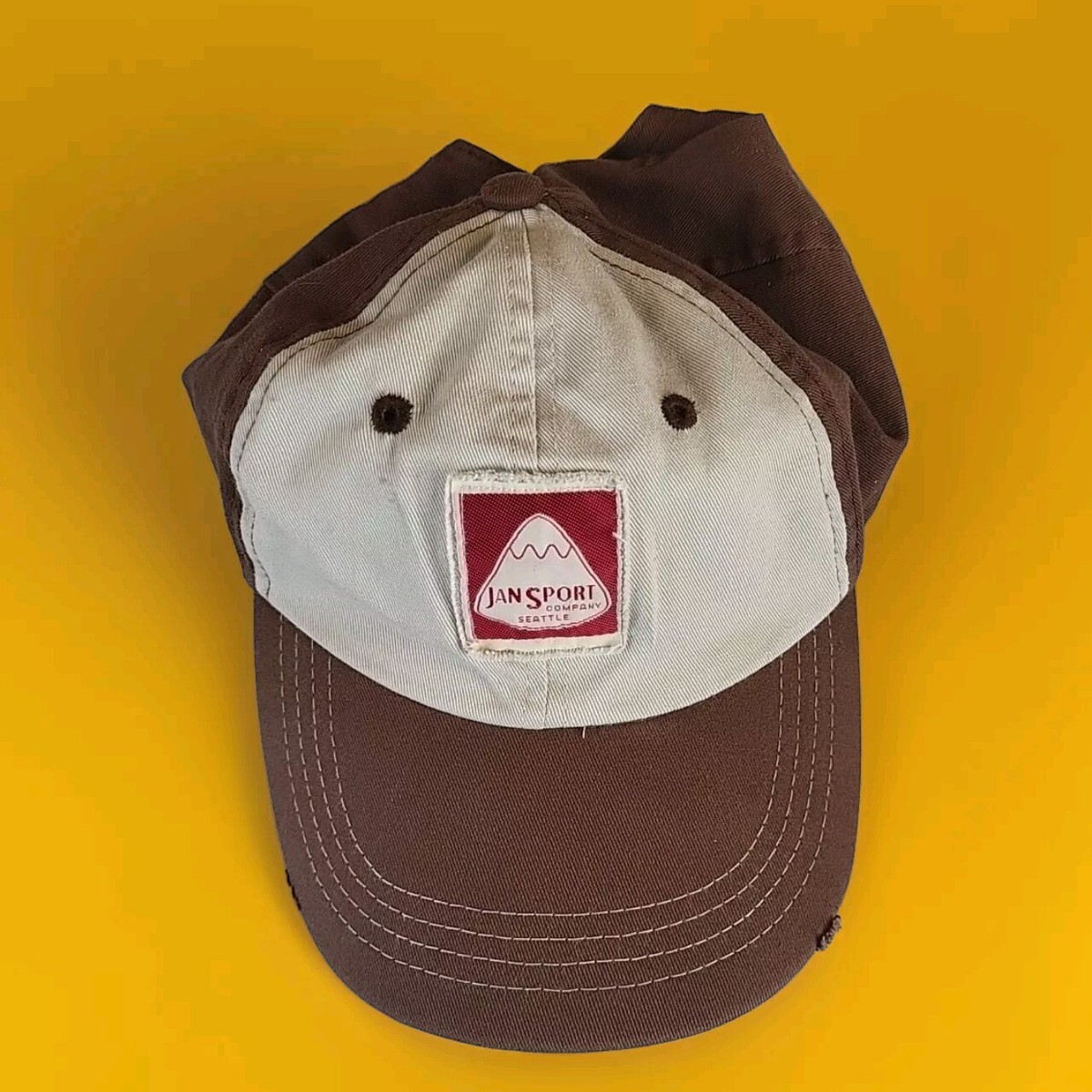 Jansport Company Seattle Snapback Hat Distressed Cap Backpack