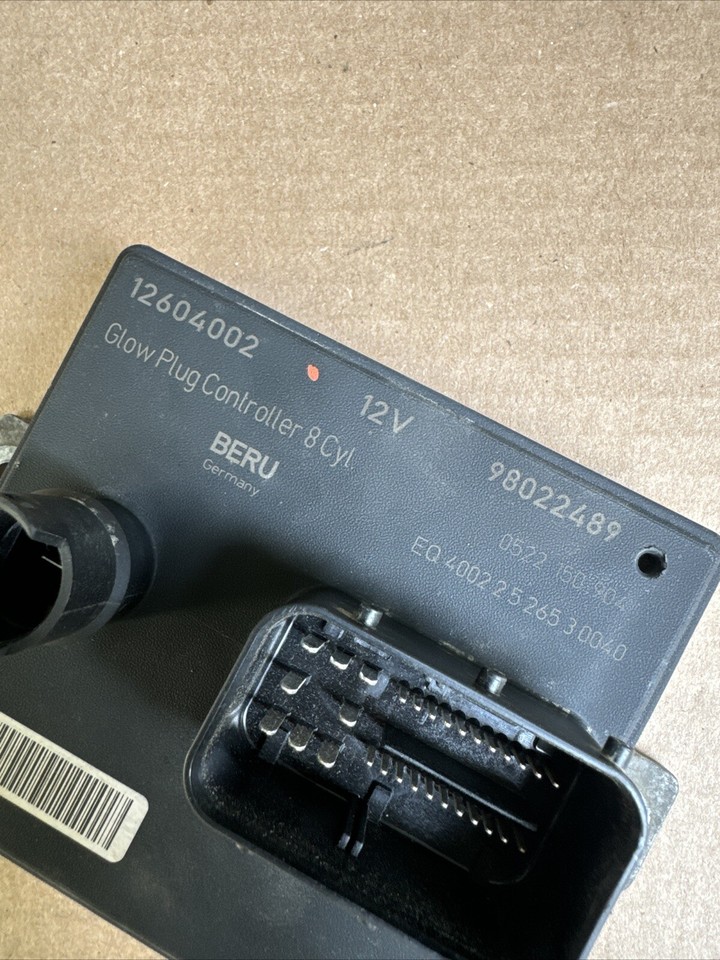 06 07 GM Duramax LBZ Glow Plug Controller Module 98022489 98041624