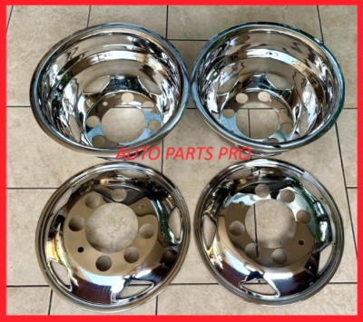 Sierra 3500HD 17'' Stainless Steel Dually Wheel Simulator SKIN for 2011~Current