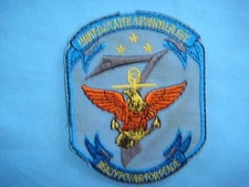 VIETNAM WAR PATCH, US NAVY SEVEN FLEET " READY POWER FOR PEACE "