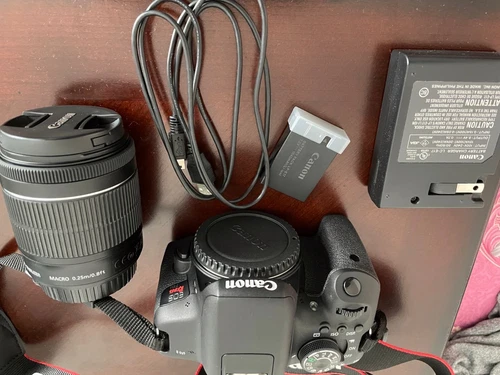 Canon EOS Rebel T6i 24.2MP Digital SLR Camera Kit with EF-S 18-55mm f/3.5-5.6 IS
