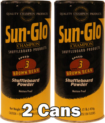 Sun-Glo  #3 Shuffleboard Wax - 2pk
