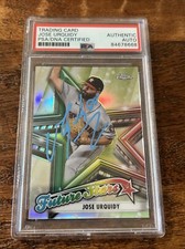 Jose Urquidy IP Signed Topps Chrome Card Psa Dna Coa Slab Astros Autographed