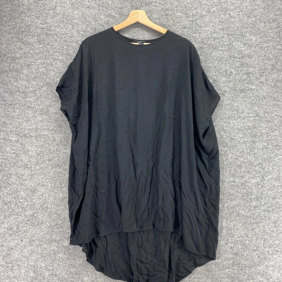 Camiseta Forever 21 Mujer S Pequeña Negra Cuello Redondo Manga Corta Pullover Informal Foto 3 de 4