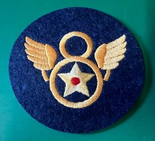 8TH AIR FORCE “STUBBY” WING SHOULDER PATCH- ENGLISH MADE