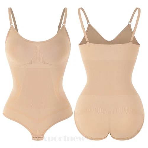 Bauchkontrolle Bodysuit Slip Sculpting Shaper Tank Top Bodys Snatched Waist - Bild 39 von 66
