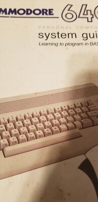 Commodore 64C Personal Computer System Guide Learning To Program In Basic 2.0