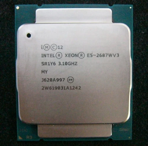 Intel Xeon E5-2687W v3, 3.1GHz, 10-Cores, Cache 25MB, SR1Y6, Socket 2011-3, WORK
