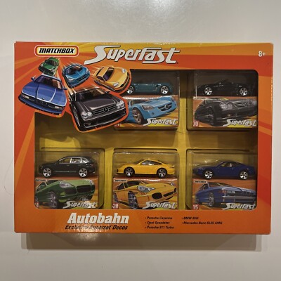 Matchbox 2005 Superfast Autobahn 5-Car Boxed Set - Sealed - (C2) | eBay