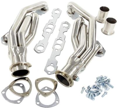 For 88-97 Chevy GMC TRUCK 1500 2500 3500 5.0L 5.7L Steel Headers Ceramic Coated 
