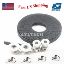 8ft 2.5m 2GT GT2 Timing Belt & 2X Pulley 2X Idler 4X Tensioner 3D printer RepRap