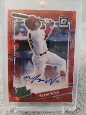 2023 Donruss optic Masyn Winn #RPS-MW Rated Prospect-Red Ice Auto #10/23 💎