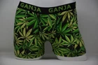 3 6 9 12 Pairs Men's Boxer Shorts Underwear Viscose Ganja Leaves S-2XL Lot