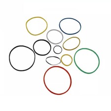 Outer Diameter  15mm - 45mm Drive Belt Rubber Band Machine Belts Mulitcolour