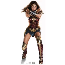 WONDER WOMAN Justice League CARDBOARD CUTOUT Standup Standee Poster Gal Gadot