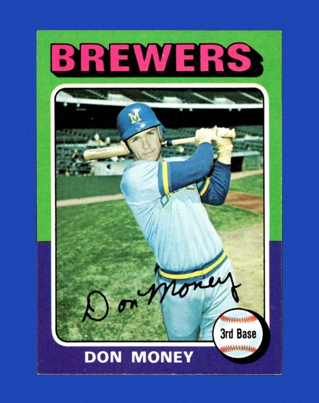 Don Money trading card