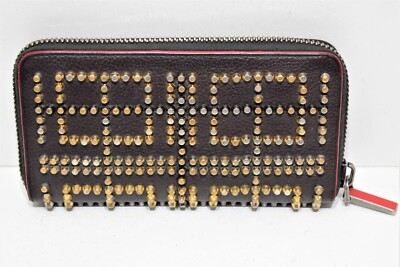 Christian LOUBOUTIN, Portefeuille compagnon spikes Panettone