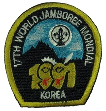 1991 17th World Scout Jamboree South Korea Official Participant YEL (WSJ633)