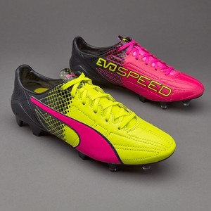 puma pink yellow