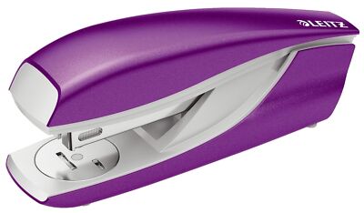 Leitz 5502-10-62 5502 Büroheftgerät NeXXt, Metall, 30 Blatt, violett