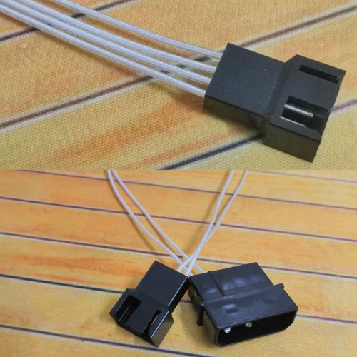 100W Small 4 Pin Connector to 1/2/3/4Pin PWM CPU Fans Converter - Zdjęcie 8 z 12
