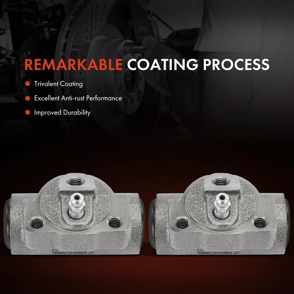 2Pcs Rear Drum Brake Wheel Cylinder for GMC C15 Suburban 75-78 C15/C1500 Pickup - Image 3 of 4