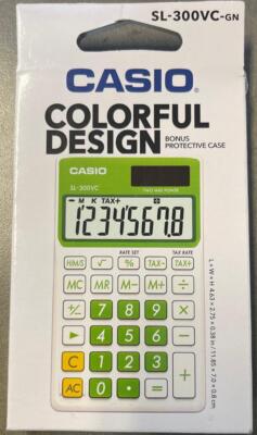 Data Bank Calculator Goldene Casio Casio SL-300VC Standard