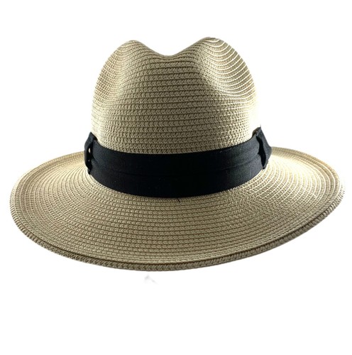 Solar Escape Woven Fedora Sun Hat UV 