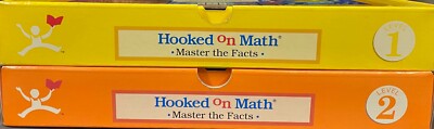 Hooked on Phonics Math Level 1-2- New
