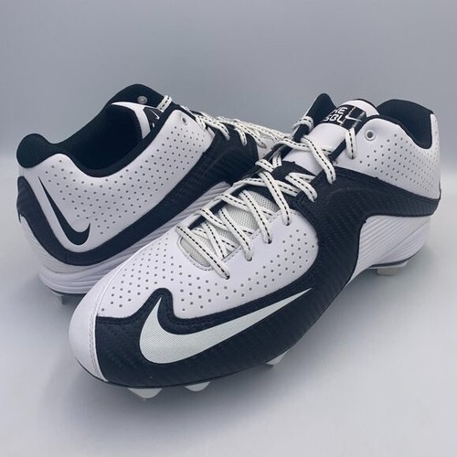 BLACK METAL Baseball Cleats Size 
