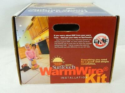 SunTouch Warm Wire Electric Floor Heating Installation Kit 120V 10sq.ft. |  eBay
