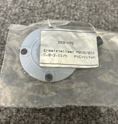 Alldos Pumps 553-075 PVC Viton Repair Kit ersatzteilset M205/201 0.8-3.01/H New
